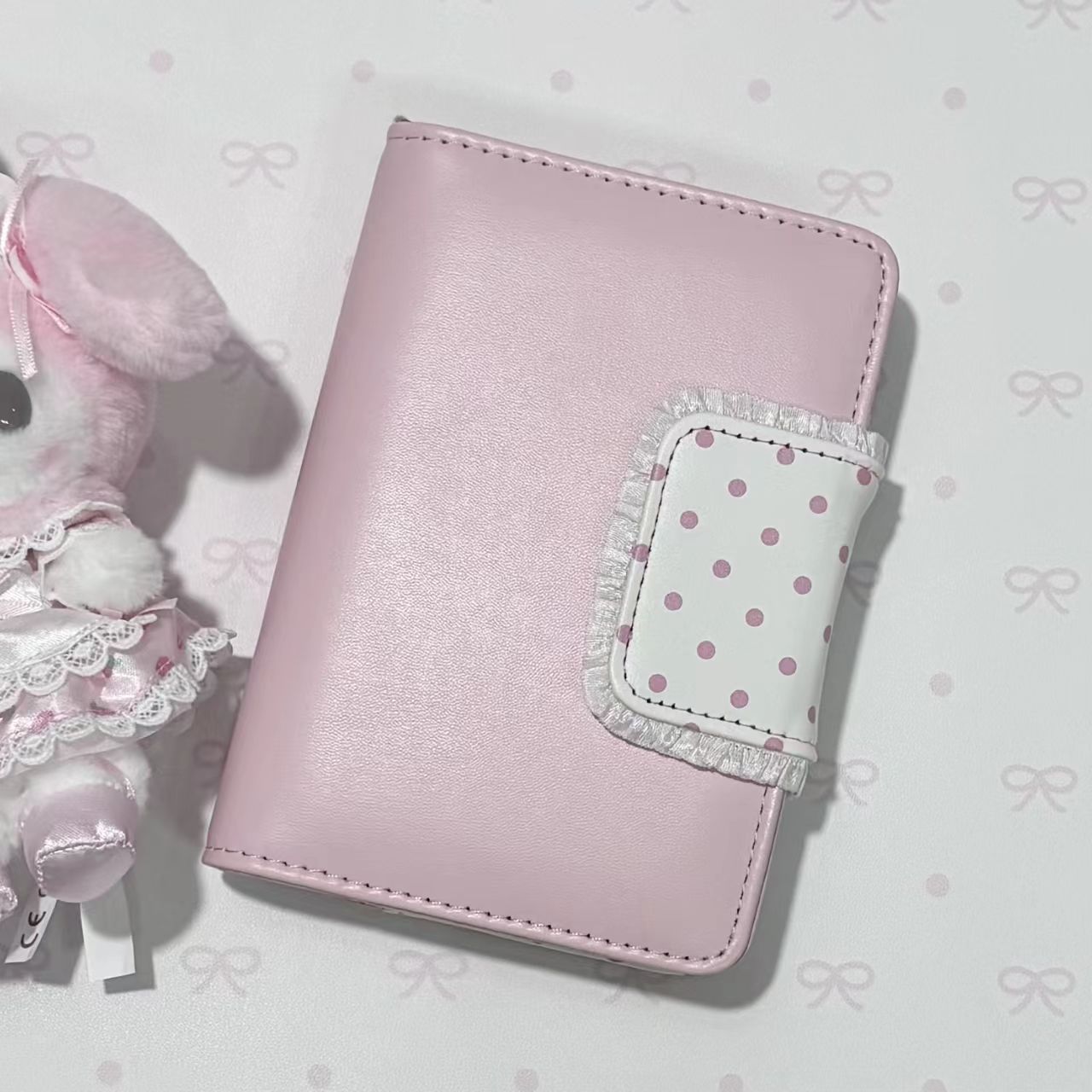 Polka Dot Lace Loose-leaf Binder M5/A7