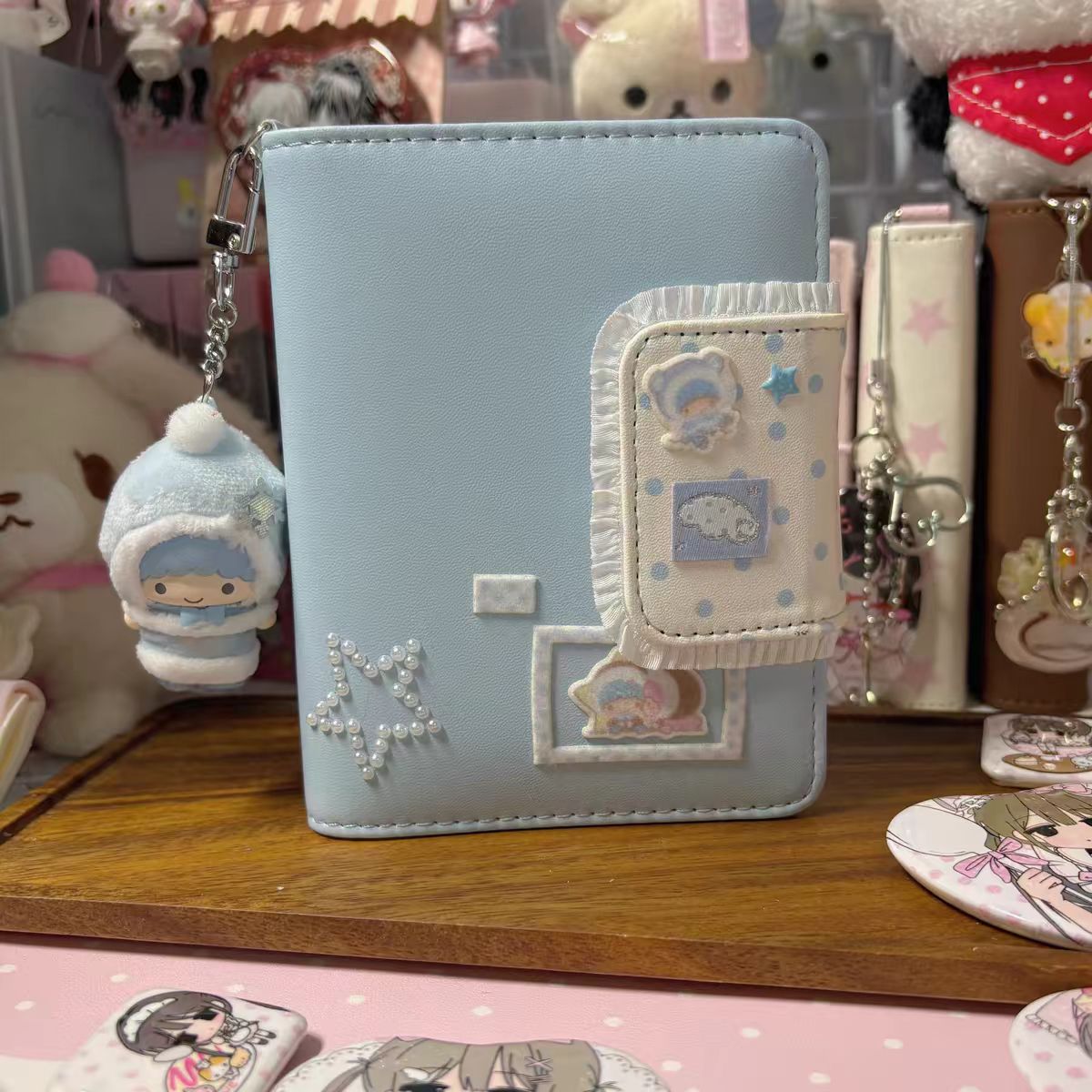 Polka Dot Lace Loose-leaf Binder M5/A7