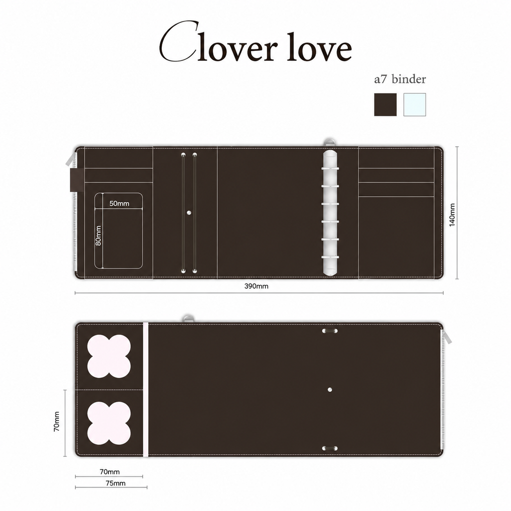 Clover Love A7 Binder