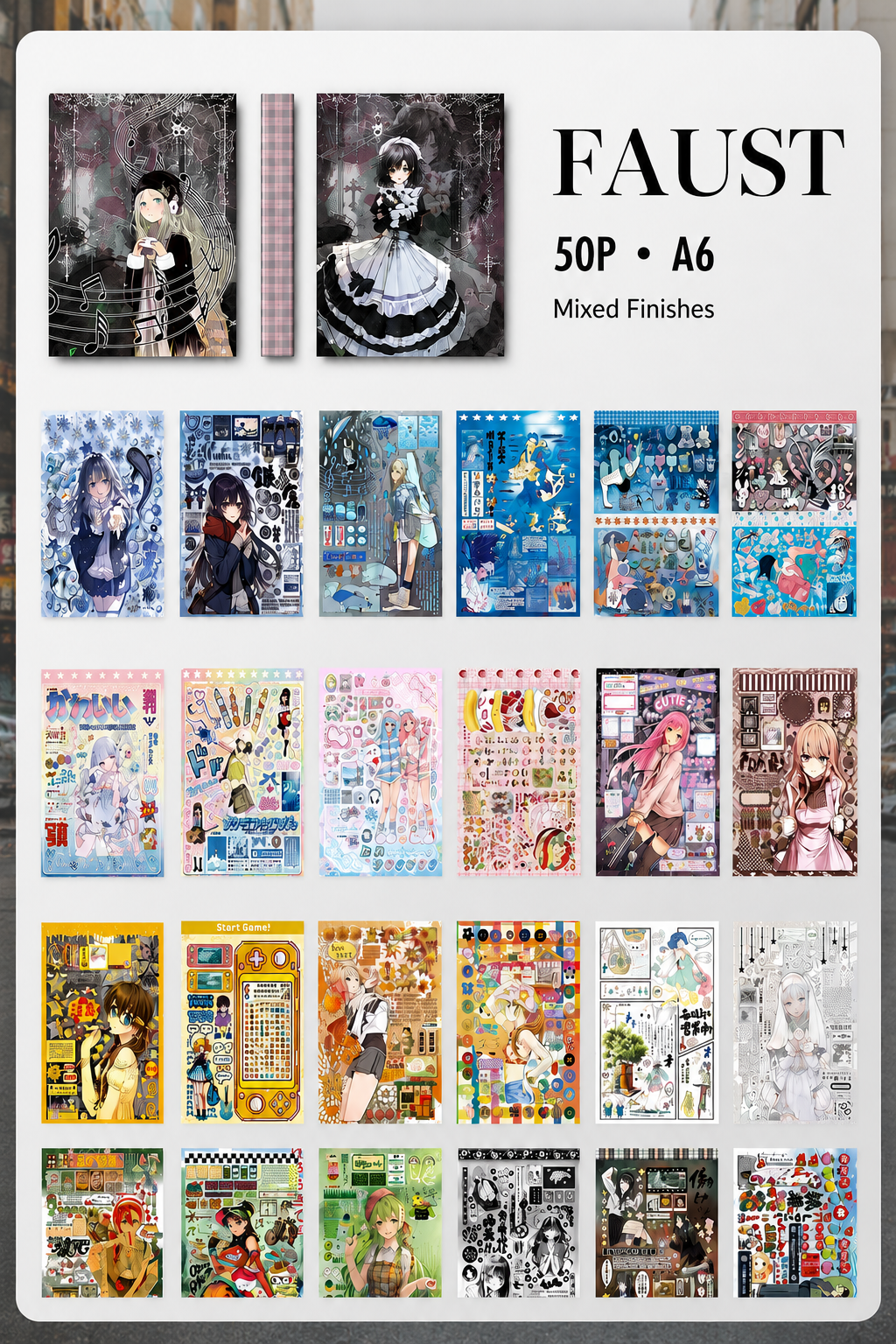 FAUST Sticker Book