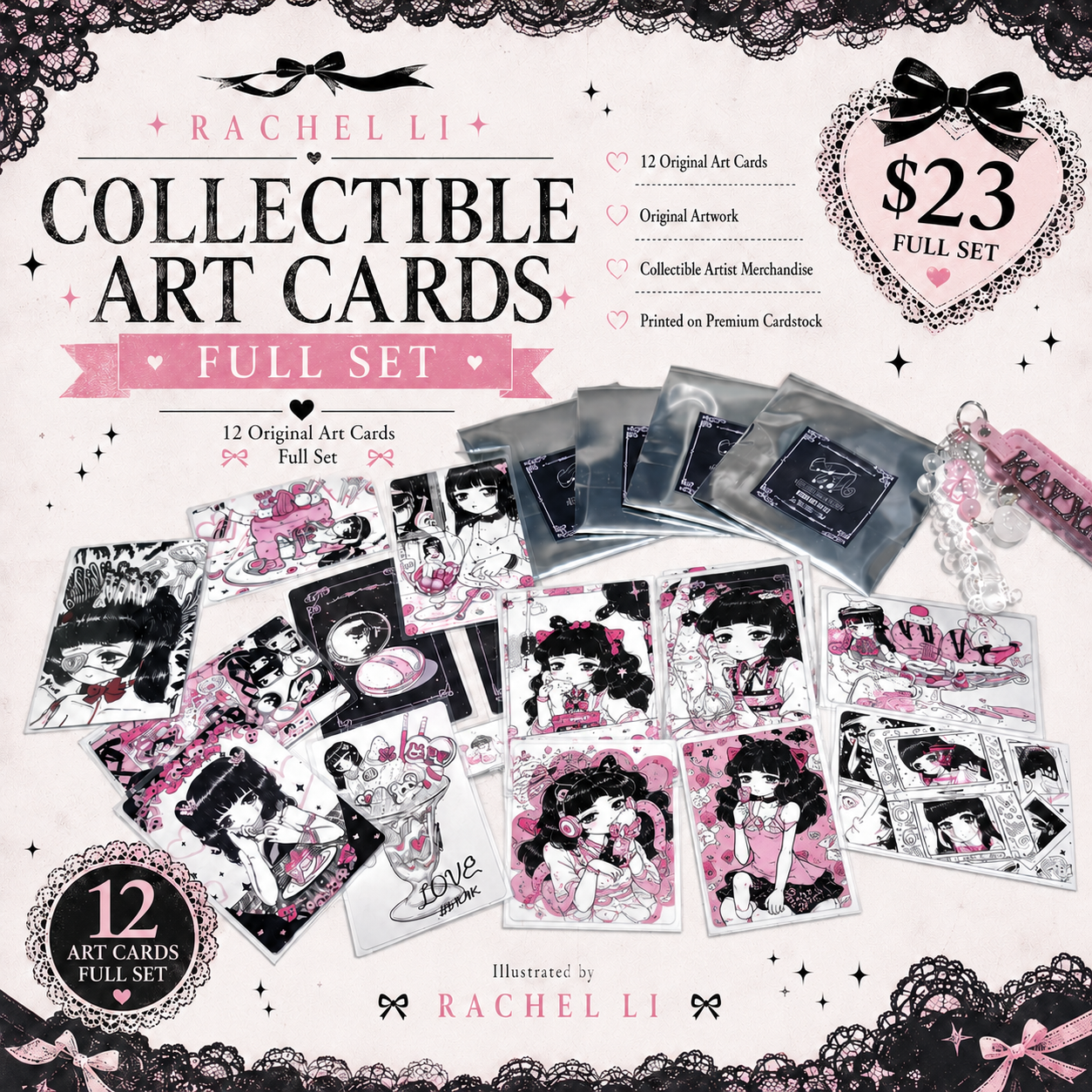 Rachel Li Collectible Art Card Blind Bag